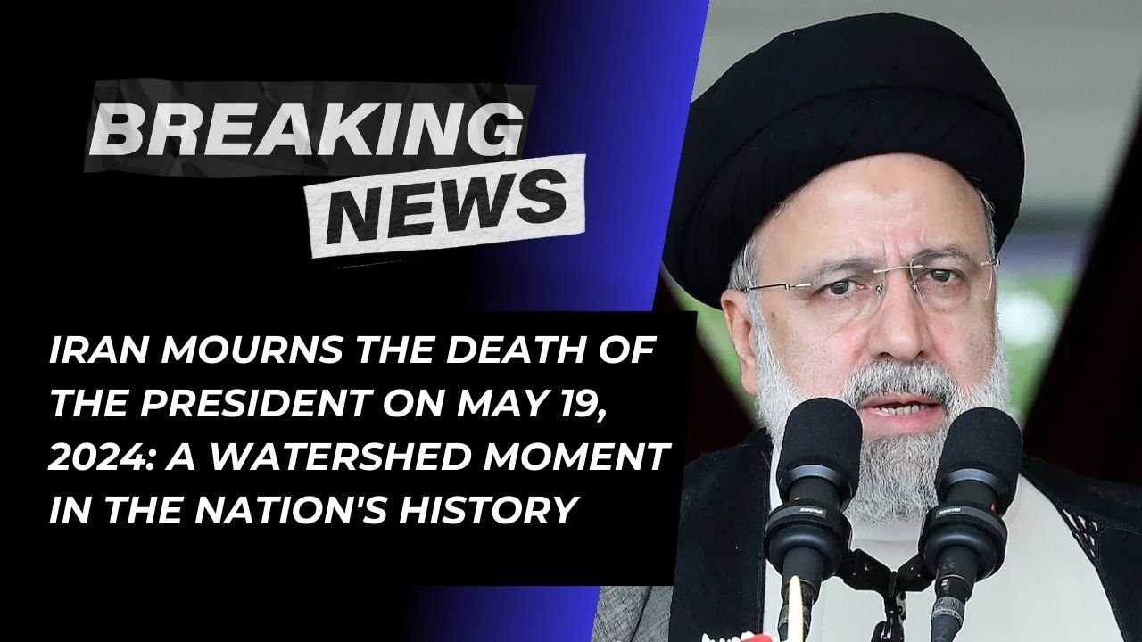 Iran's President Ebrahim Raisi Killed in a helicopter Crash,iran president death,die