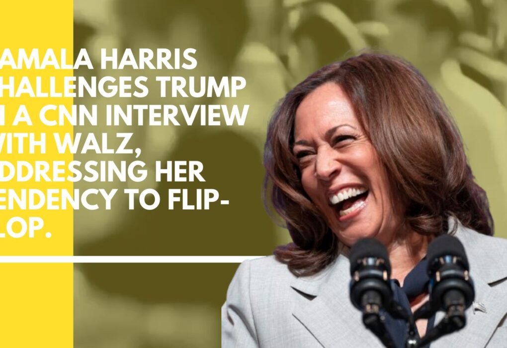 CNN interview with Walz, CNN’s interview with Harris and Walz, Kamala Harris challenges Trump in a CNN interview with Walz